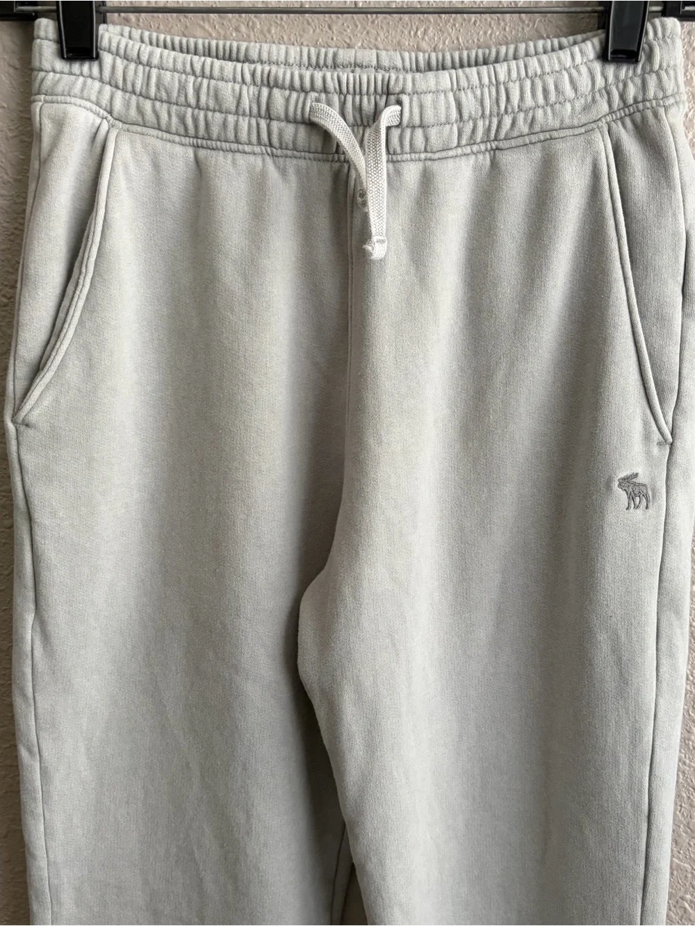 Girls Abercrombie Kids Gray Sunday Sweat‎ Pants Joggers 13/14